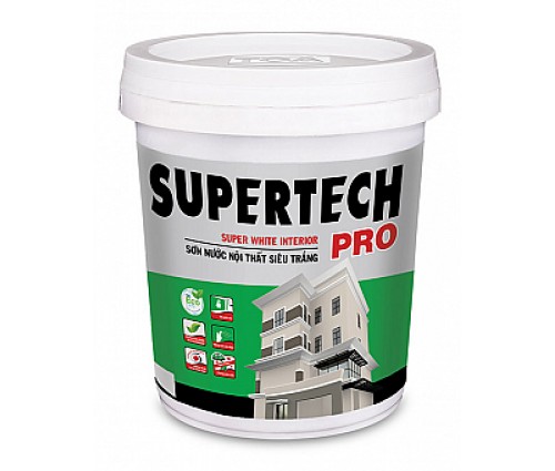 SƠN NƯỚC NỘI THẤT SIÊU TRẮNG SUPERTECH PRO